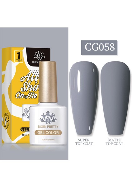 10 ml Sılky White Serisi Kalıcı Oje CG058 (55845)