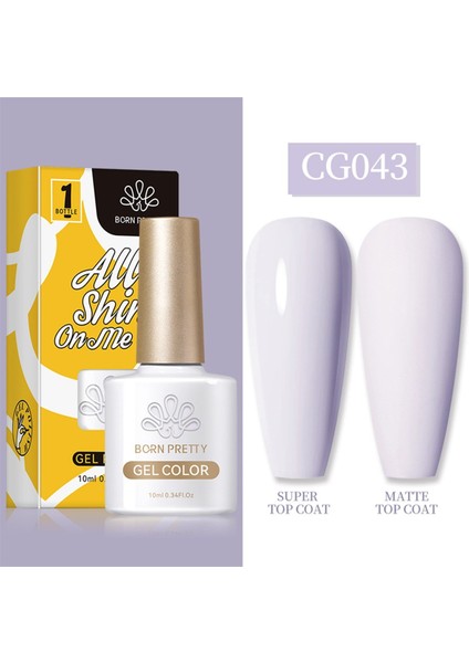 10 ml Sılky White Serisi Kalıcı Oje CG043 (55845)