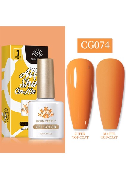 10 ml Sılky White Serisi Kalıcı Oje CG074 (55845)