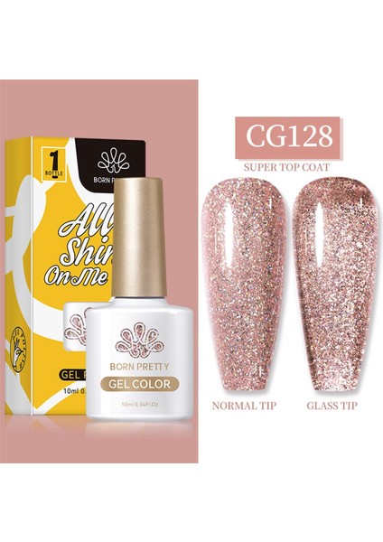 10 ml Sılky White Serisi Kalıcı Oje CG128 (55845)