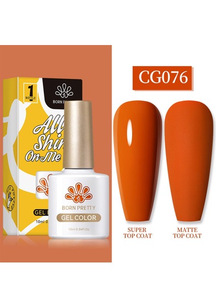 10 ml Sılky White Serisi Kalıcı Oje CG076 (55845)