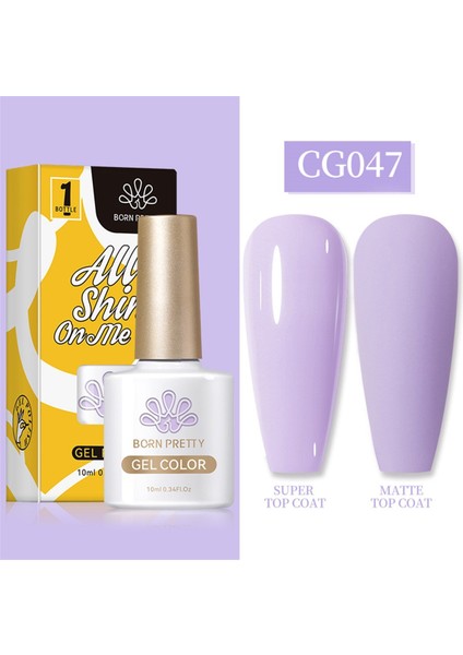 10 ml Sılky White Serisi Kalıcı Oje CG047 (55845)