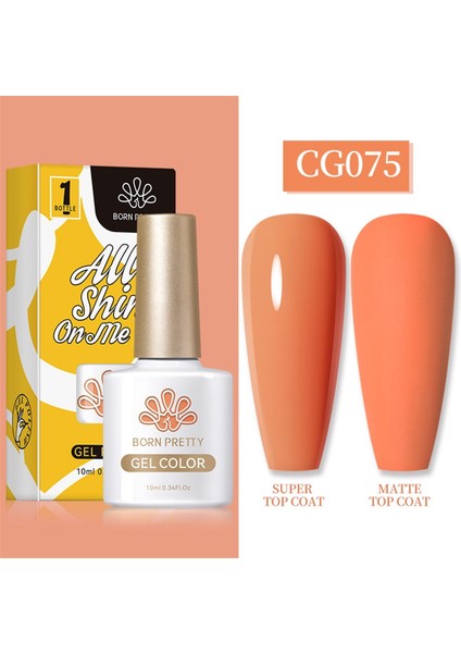 10 ml Sılky White Serisi Kalıcı Oje CG075 (55845)