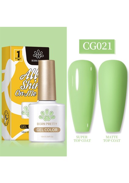 10 ml Sılky White Serisi Kalıcı Oje CG021 (55845)