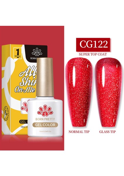 10 ml Sılky White Serisi Kalıcı Oje CG122 (55845)