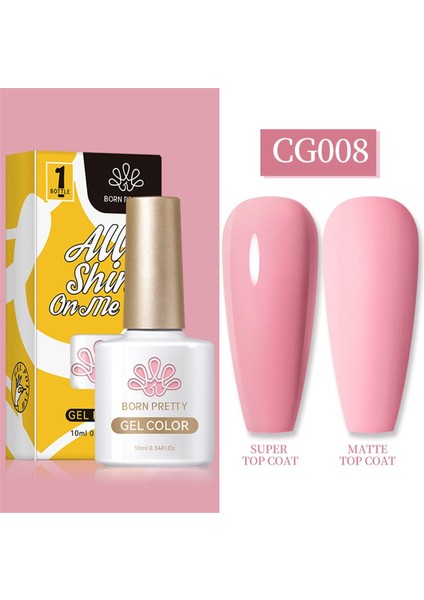 10 ml Sılky White Serisi Kalıcı Oje CG008 (55845)