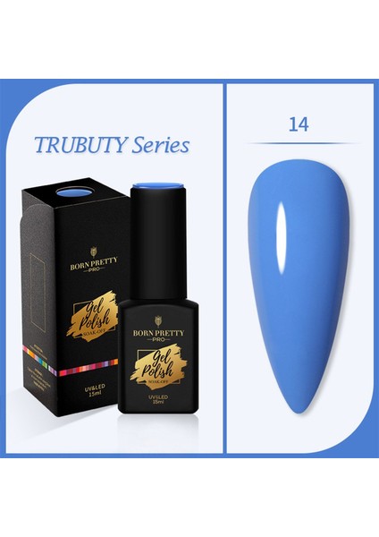 Trubuty Serisi Kalıcı Oje 15 ml 14 (52184-14)