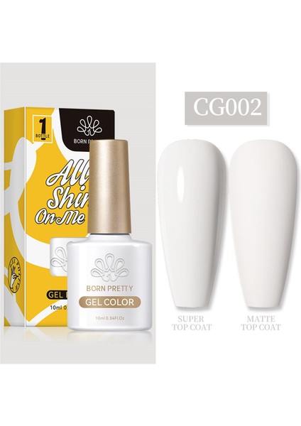 10 ml Sılky White Serisi Kalıcı Oje CG002 (55845)