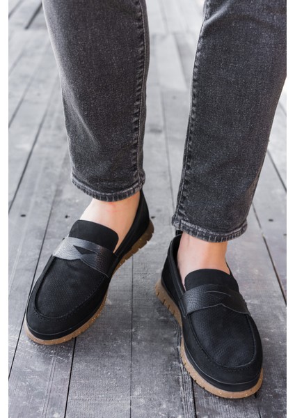 Bloom 3fx Siyah Erkek Loafer