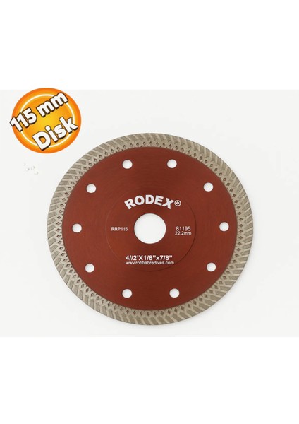 Çapaksız Seramik Mermer Granit Kesme Diski Ince 115 mm fiyatları