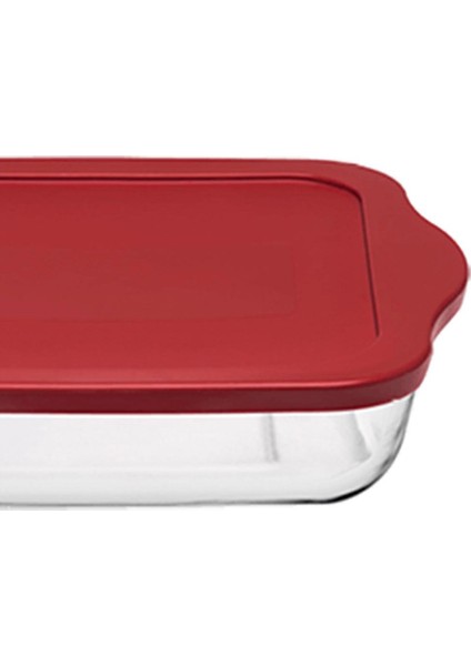 Paşabahçe 59034T00 Kapaklı Kare Borcam - 25x22 cm fiyatları