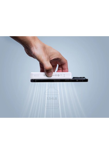 Icemag - Aktif Soğutmalı Manyetik Kablosuz Powerbank - Siyah modelleri