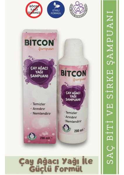 Bitcon Bitt Şampuanı ( Özel Tarak Hediyeli )