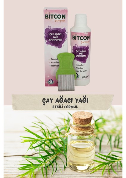 Bitcon Bitt Şampuanı ( Özel Tarak Hediyeli )