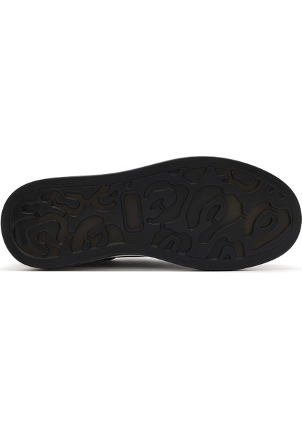 Erkek Beyaz Bağcıklı Deri Sneaker 25SFD691818 fırsatları