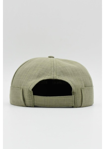 Haki Keten Yazlık Cap Docker Şapka modelleri