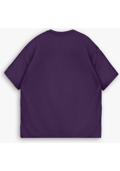 Oversize Basic T-Shirt Mor fiyatları