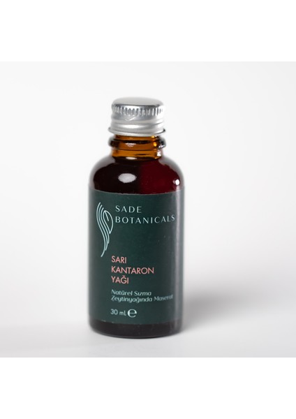 Sarı Kantaron Yağı - Natürel Sızma Zeytinyağında Maserat Vegan
