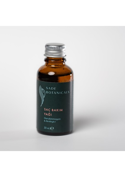 Saç Bakım Yağı Durulanmayan Besleyici Vegan