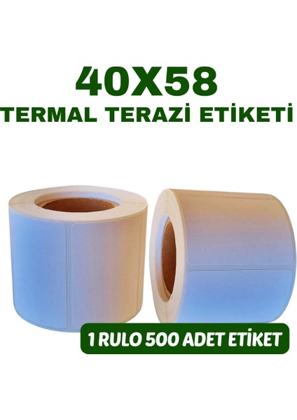 40X58 Terazi Etiketi 500 Sarım 50 Adet fiyatları
