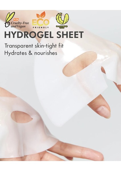 Seoulface Vitamin Hydrojel Şeffaflaşan Eriyen Maske 34 gr indirimleri