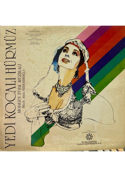Attila Özdemiroğlu – Yedi Kocalı Hürmüz (Modern Türk Müzikali) 1980LER Baskı Lp