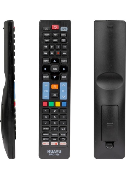 URC1566 5 In 1 Youtube - Netflıx - Amazon Tuşlu Unıversal Lcd- LED Tv Kumanda (4887)