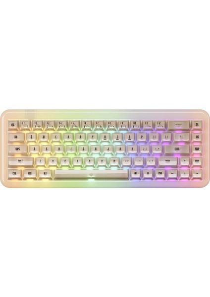 YU01 Antique Jade Rgb Kablosuz Hotswap Mekanik Gaming Klavye