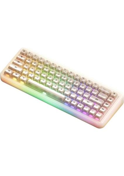 YU01 Antique Jade Rgb Kablosuz Hotswap Mekanik Gaming Klavye