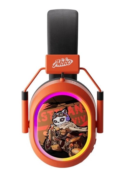 Akko MA02W Wasteland Survival Rgb Kablosuz Gaming Kulaklık