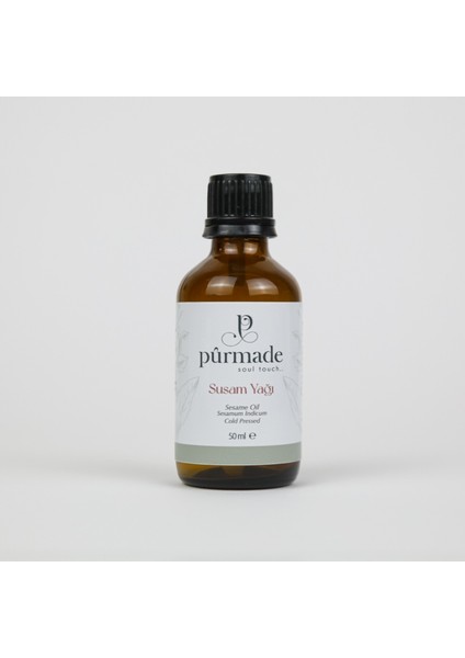 Soğuk Sıkım Susam Yağı 50 ml