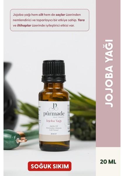 Soğuk Sıkım Jojoba Yağı 20 ml