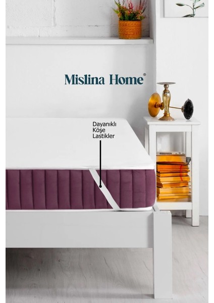 Micro Classic Sıvı Su Geçirmez Köşe Lastikli Ped Tek Çift Kişilik Bebek Çocuk Yatak Koruyucu Alezi 70x140 cm