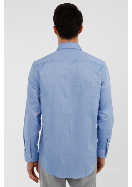 Mavi Comfort Fit Uzun Kol Oxford Klasik Gömlek fırsatları