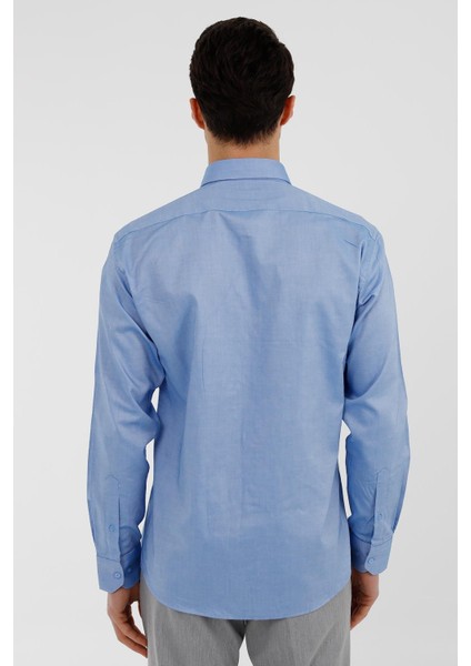 Mavi Comfort Fit Uzun Kol Gömlek fırsatları
