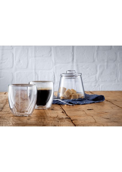 Cam Espresso Bardağı Seti 6 Parça