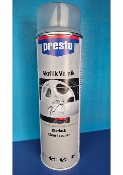 Akrilik Sprey Vernik modelleri