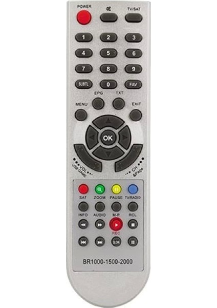 Redlıne BR-1000*1500*2000 Pvr Uydu Kumandası (4887)