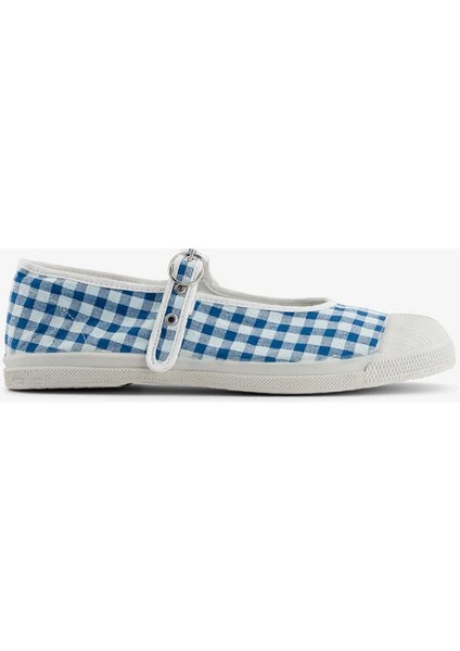 Babies Femme Summer Vichy Marine - Mavi Desenli Kadın Ayakkabısı fırsatları