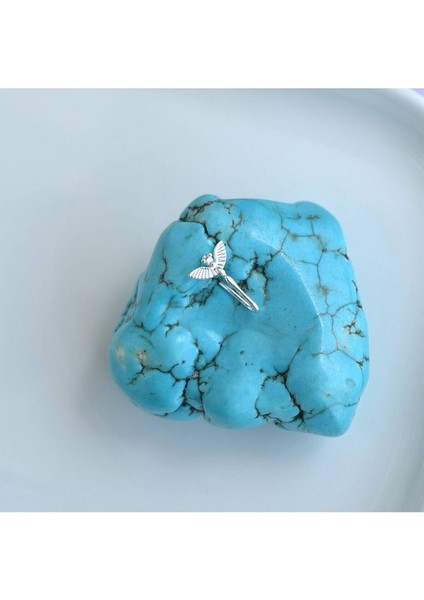 Deliksiz Gümüş Sıkıştırmalı Melek Figürlü Hızma 925 Ayar modelleri