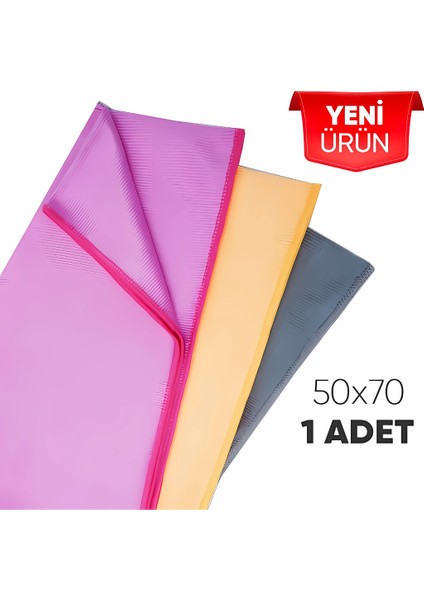 Çizgili Cam Bezi 1 Adet 50X70 cm