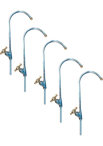 Su Arıtma Cihazı Aç Kapa Sarı Yıldız Musluk 5 Adet