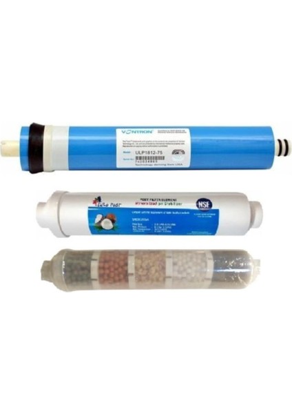 Reverse Osmosis Su Arıtma Vontron Membran Tatlandırıcı Filtre 5 Aşama Mineral Filtre