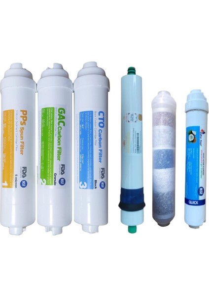 Su Arıtma Cihazı Filtresi 10 Aşama Kapalı Kasa Filtre Takımı modelleri