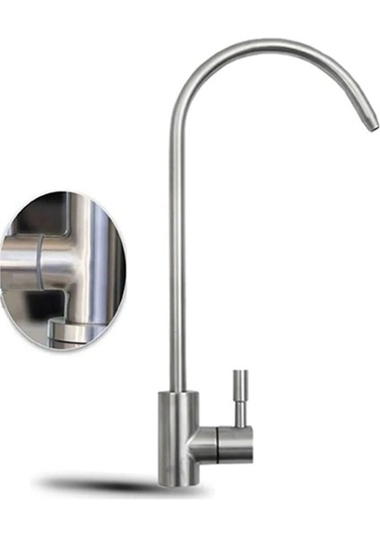 Sus 304 Paslanmaz Inox Çelik Musluk - Su Arıtma Musluğu
