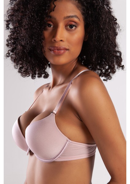 Garland Heavy Push Up Bra, Açık Pembe Konforlu ve Şık Sütyen