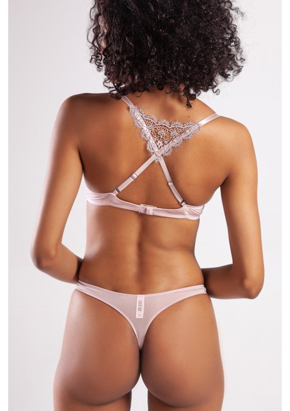 Garland Heavy Push Up Bra, Açık Pembe Konforlu ve Şık Sütyen