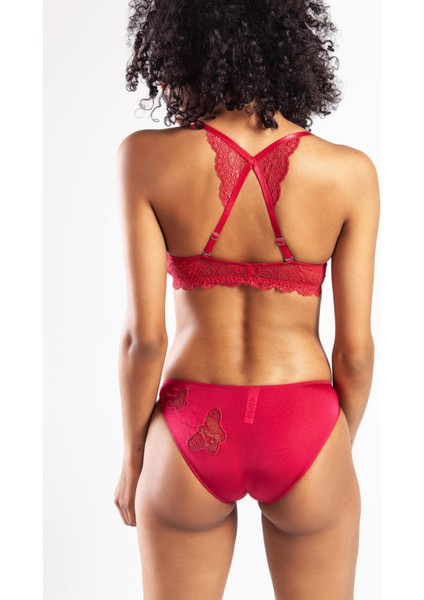 Githa Foam Cup Push Up Bra,şarap Renk Straplez Konforlu ve Şık Sütyen