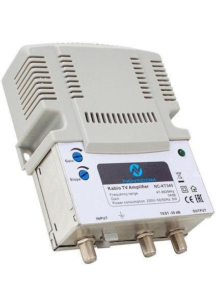 NC-KT340 47-862 Mhz 34 Db Kablo Tv Amplifier Hat Yükseltici