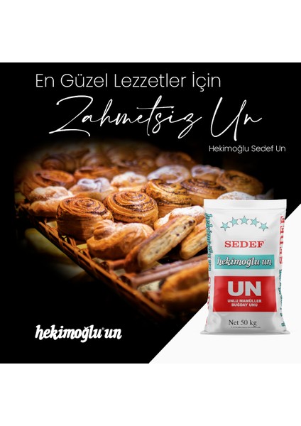 Sedef Unlu Mamüller Buğday Unu 25 kg